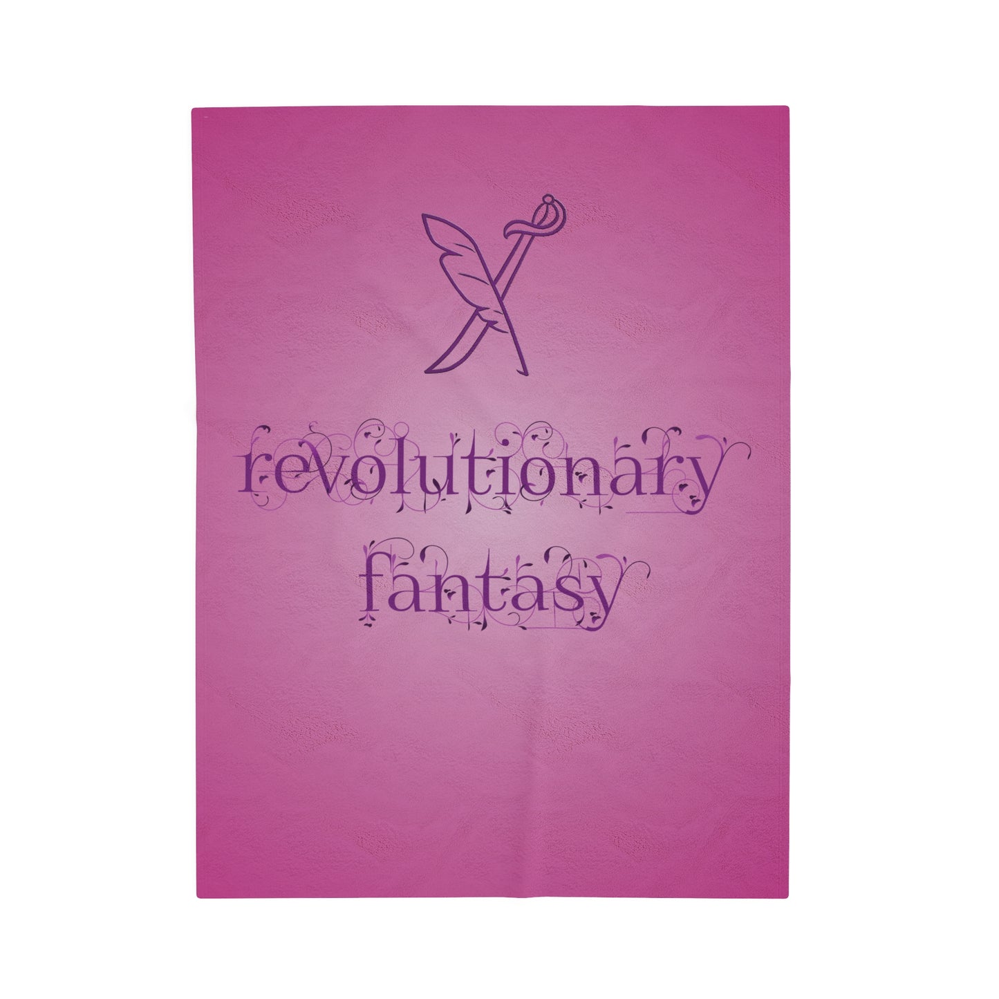 Revolutionary Fantasy - Velveteen Plush Blanket