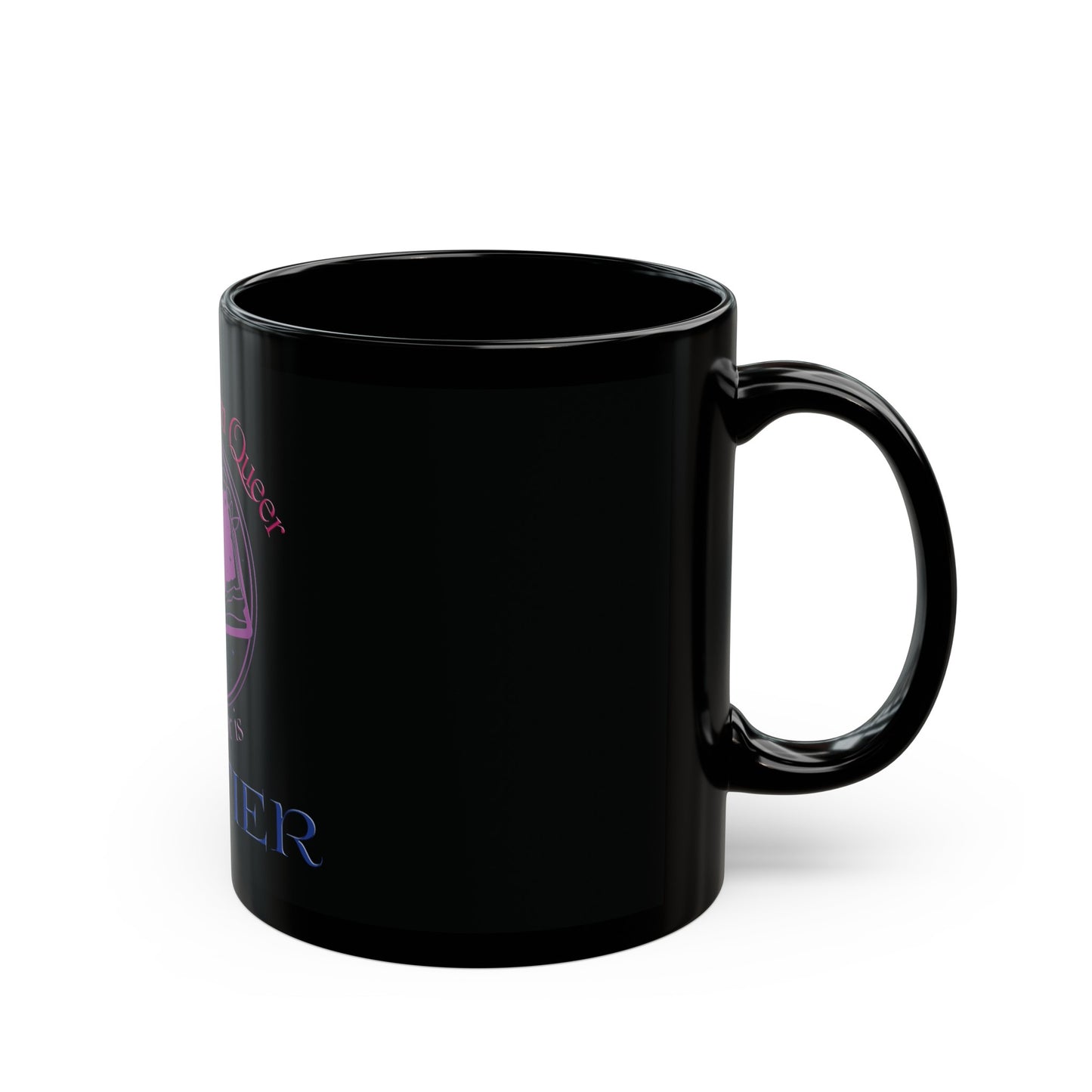 Top Tier TBR - Bi Pride - Black Mug (11oz, 15oz)