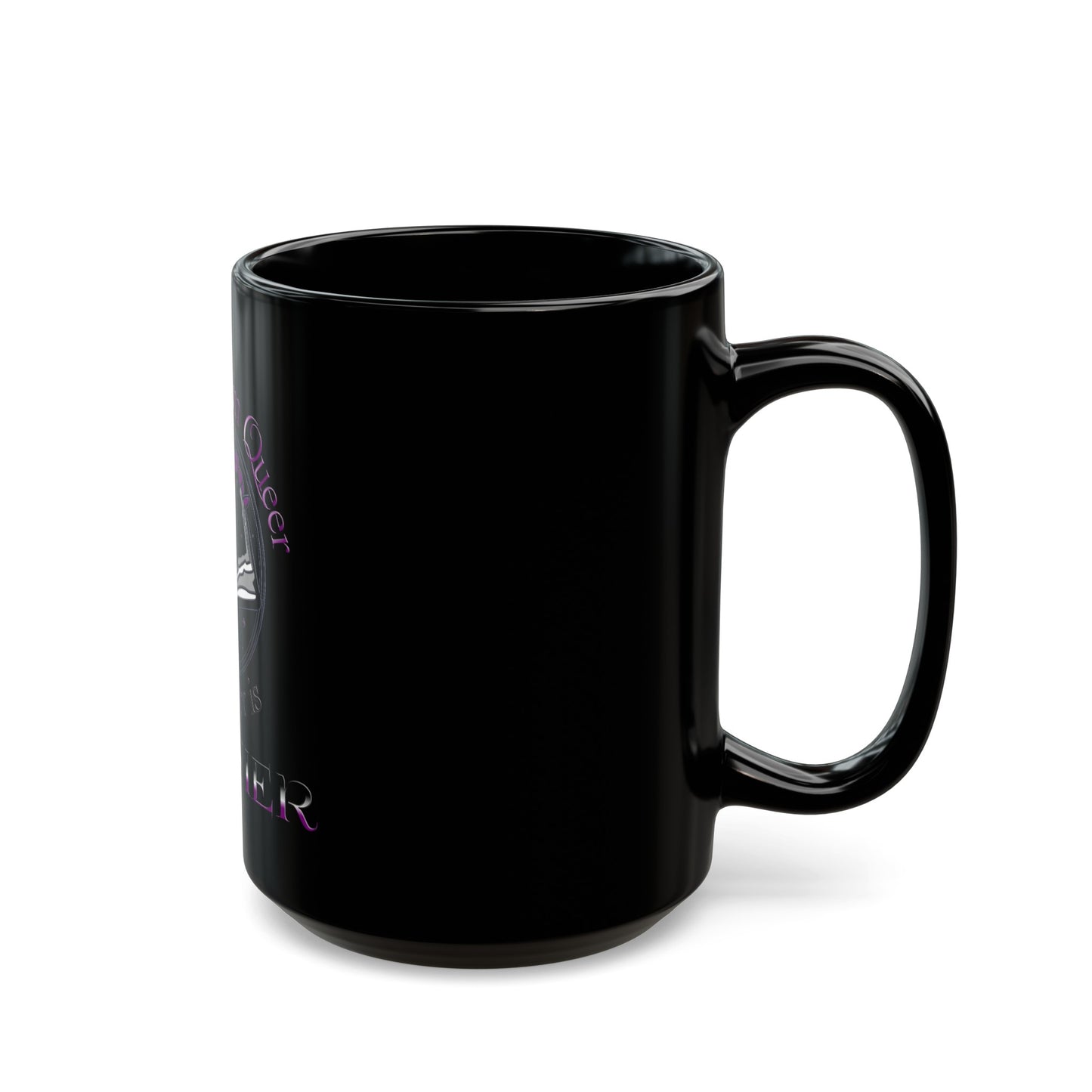 Top Tier TBR - Ace Pride - Black Mug (11oz, 15oz)