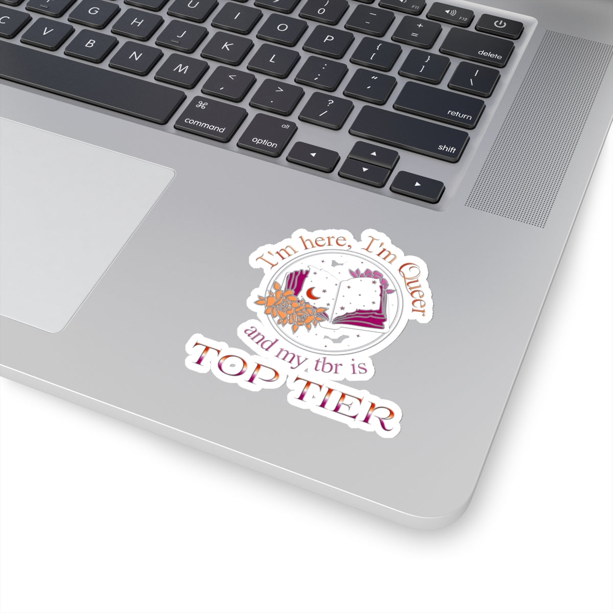 Top Tier TBR - Lesbian Pride - Kiss-Cut Stickers