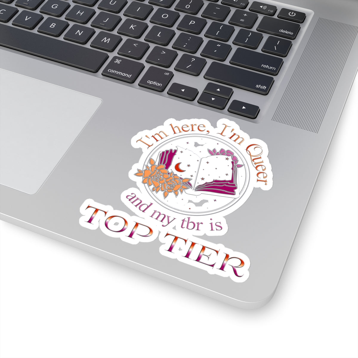 Top Tier TBR - Lesbian Pride - Kiss-Cut Stickers