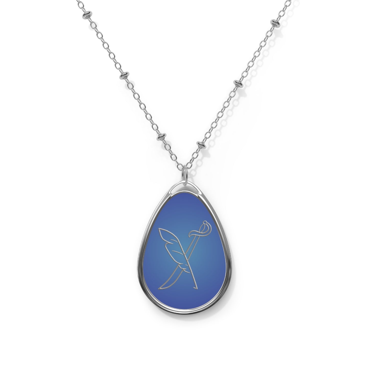 Aife / Efi - Oval Necklace