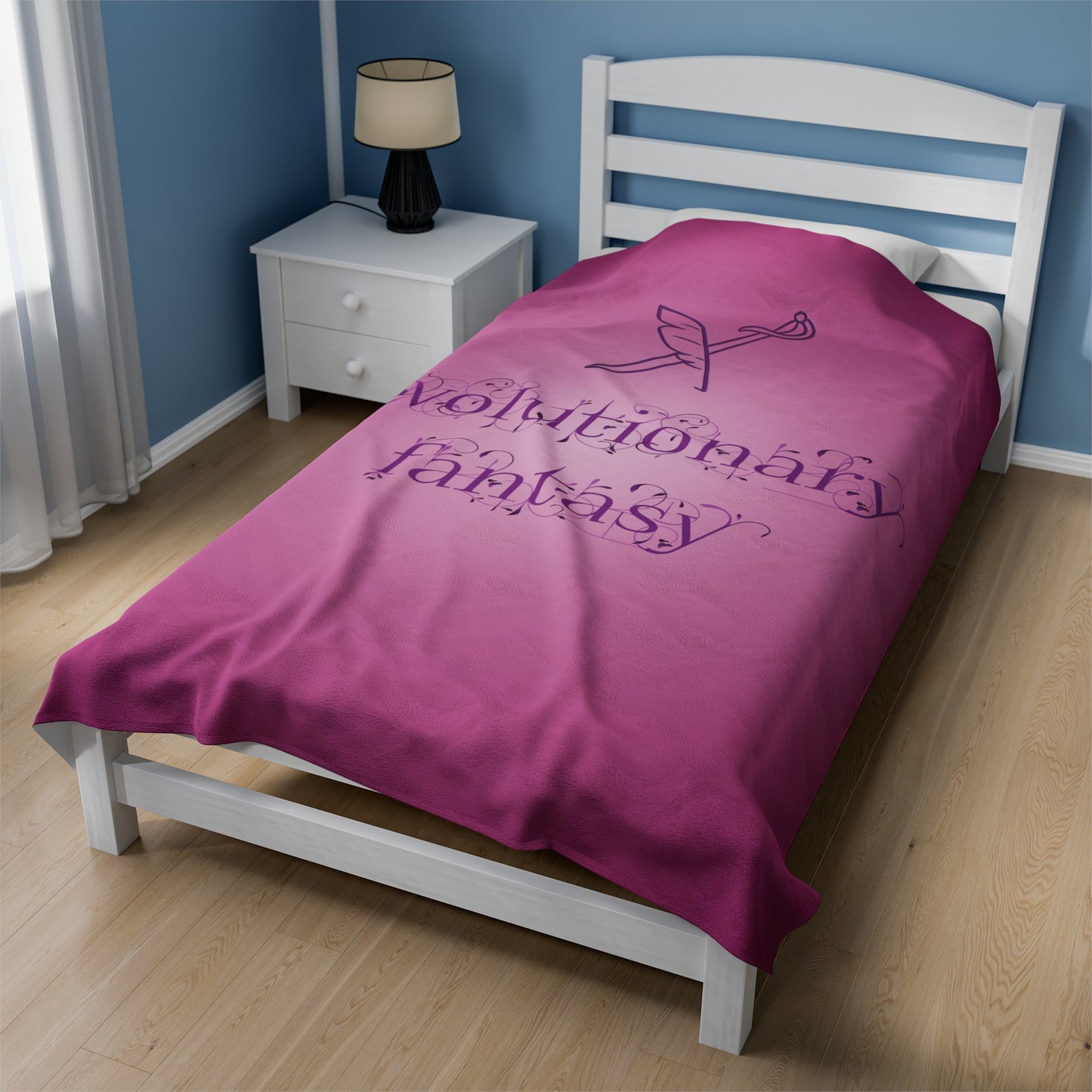 Revolutionary Fantasy - Velveteen Plush Blanket