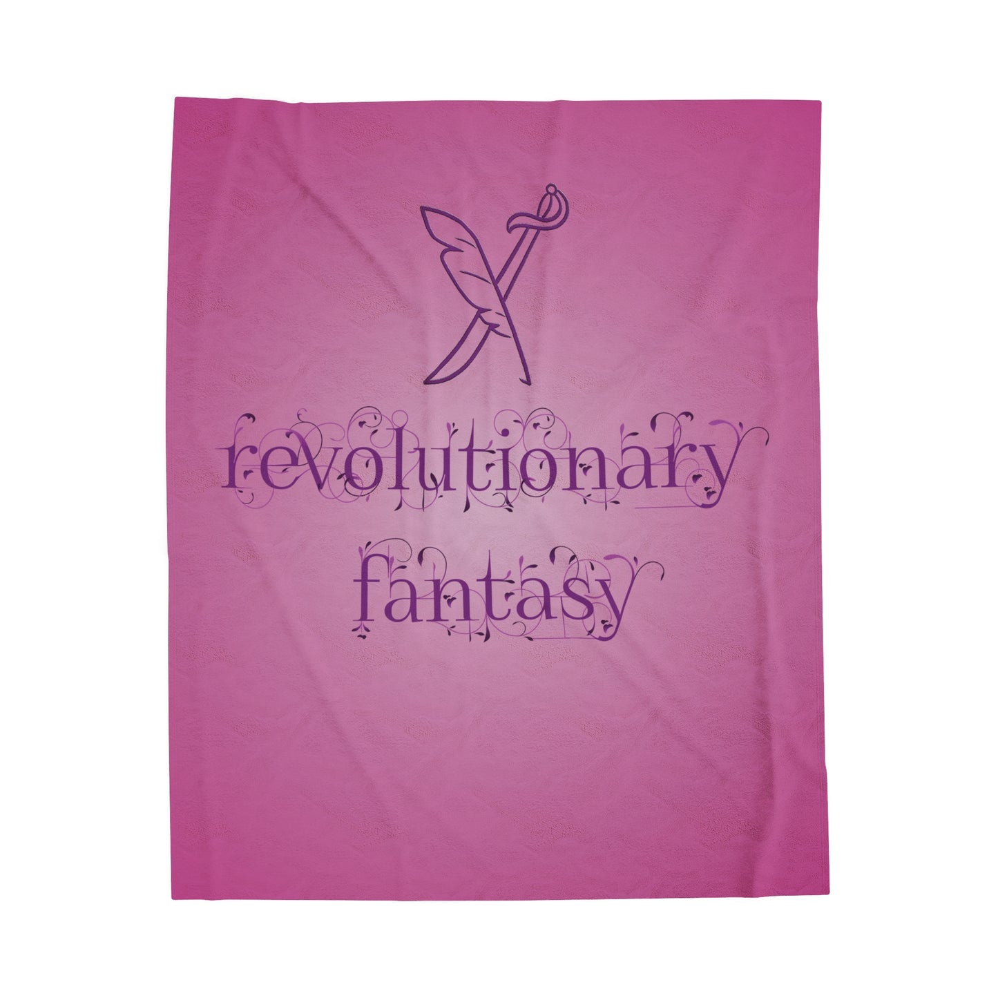 Revolutionary Fantasy - Velveteen Plush Blanket