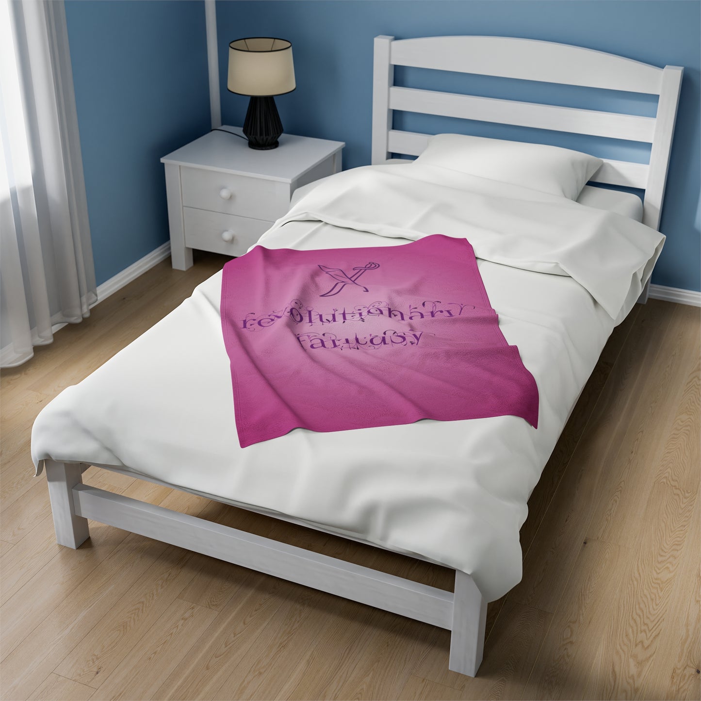 Revolutionary Fantasy - Velveteen Plush Blanket