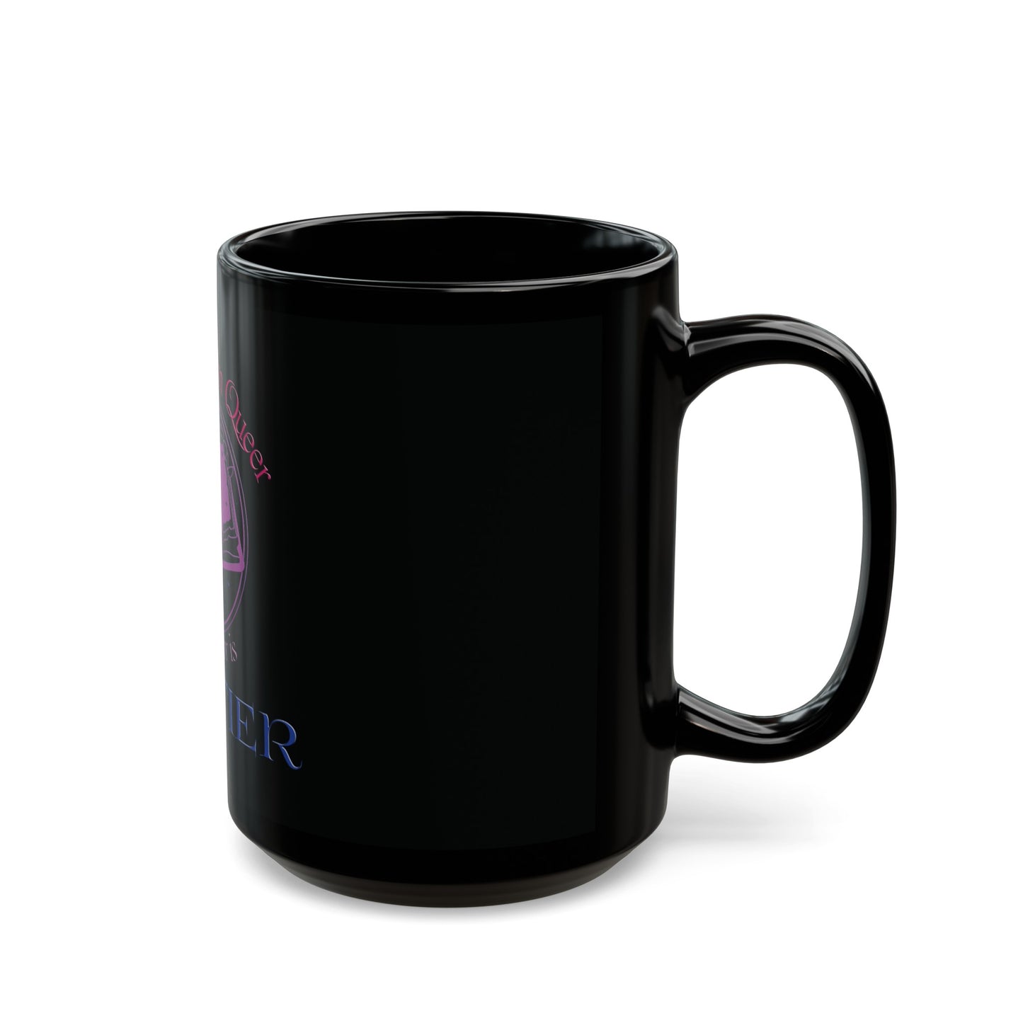 Top Tier TBR - Bi Pride - Black Mug (11oz, 15oz)