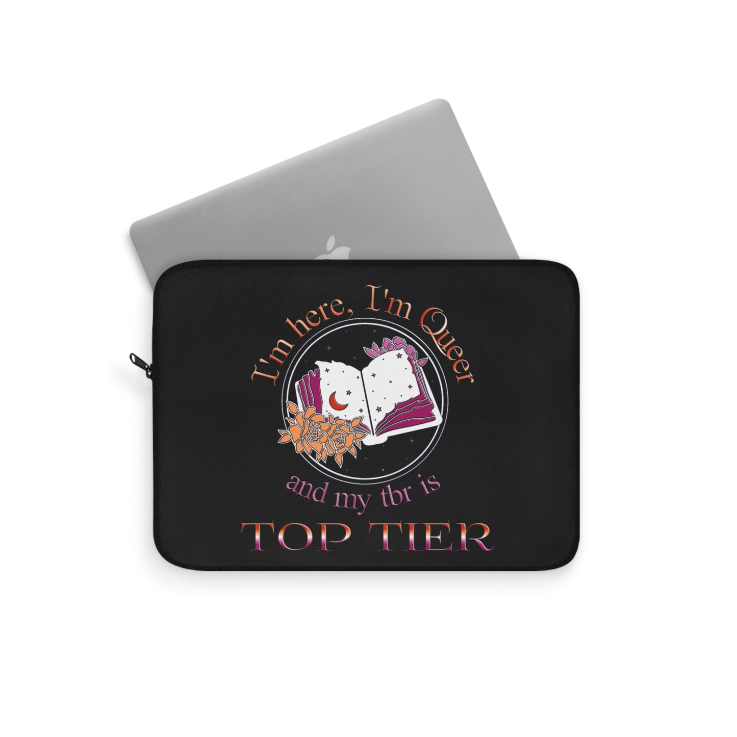 Top Tier TBR - Lesbian Pride - Laptop Sleeve