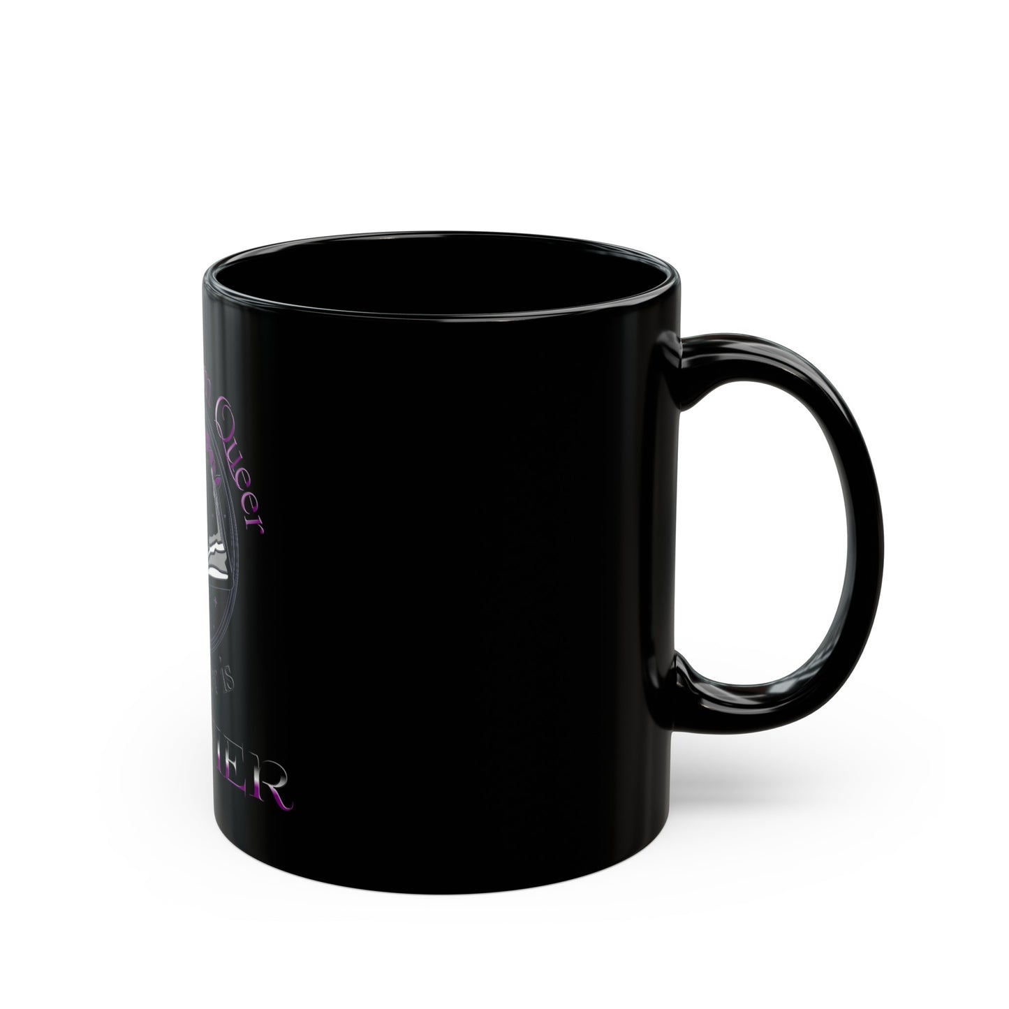 Top Tier TBR - Ace Pride - Black Mug (11oz, 15oz)