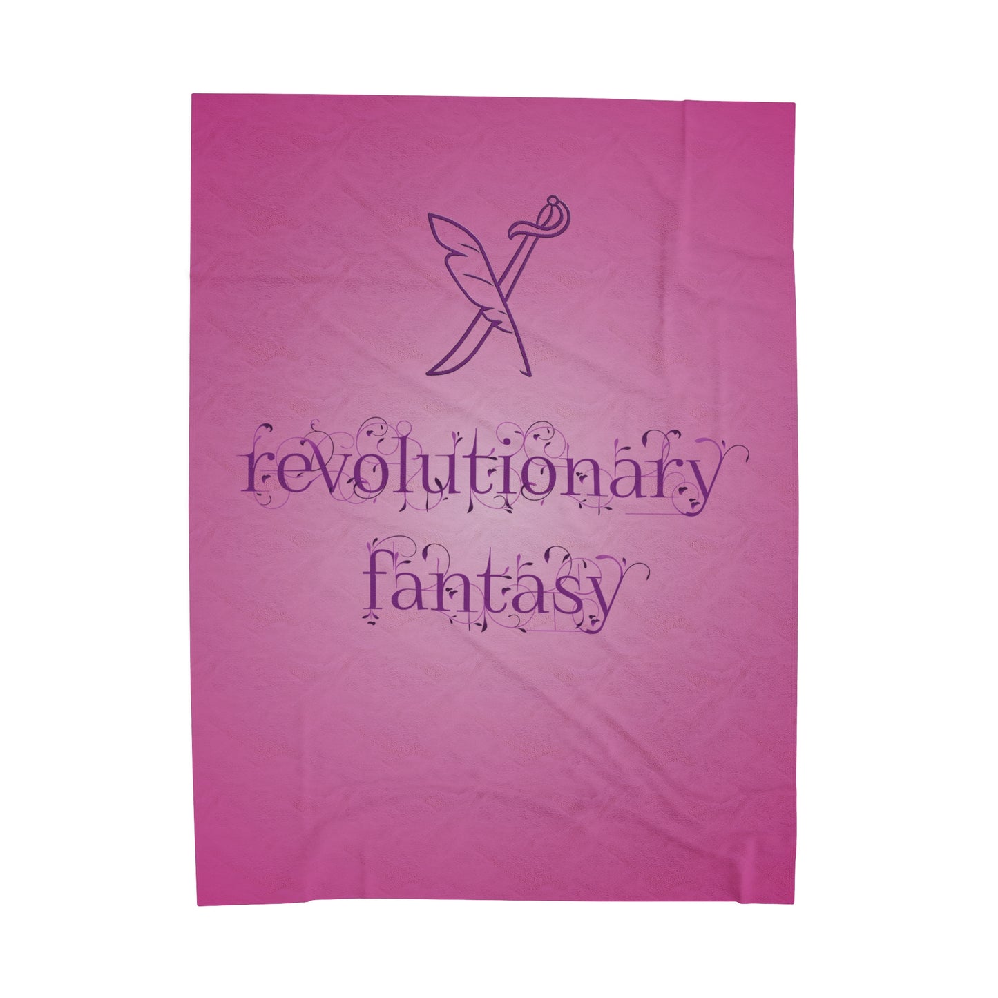 Revolutionary Fantasy - Velveteen Plush Blanket