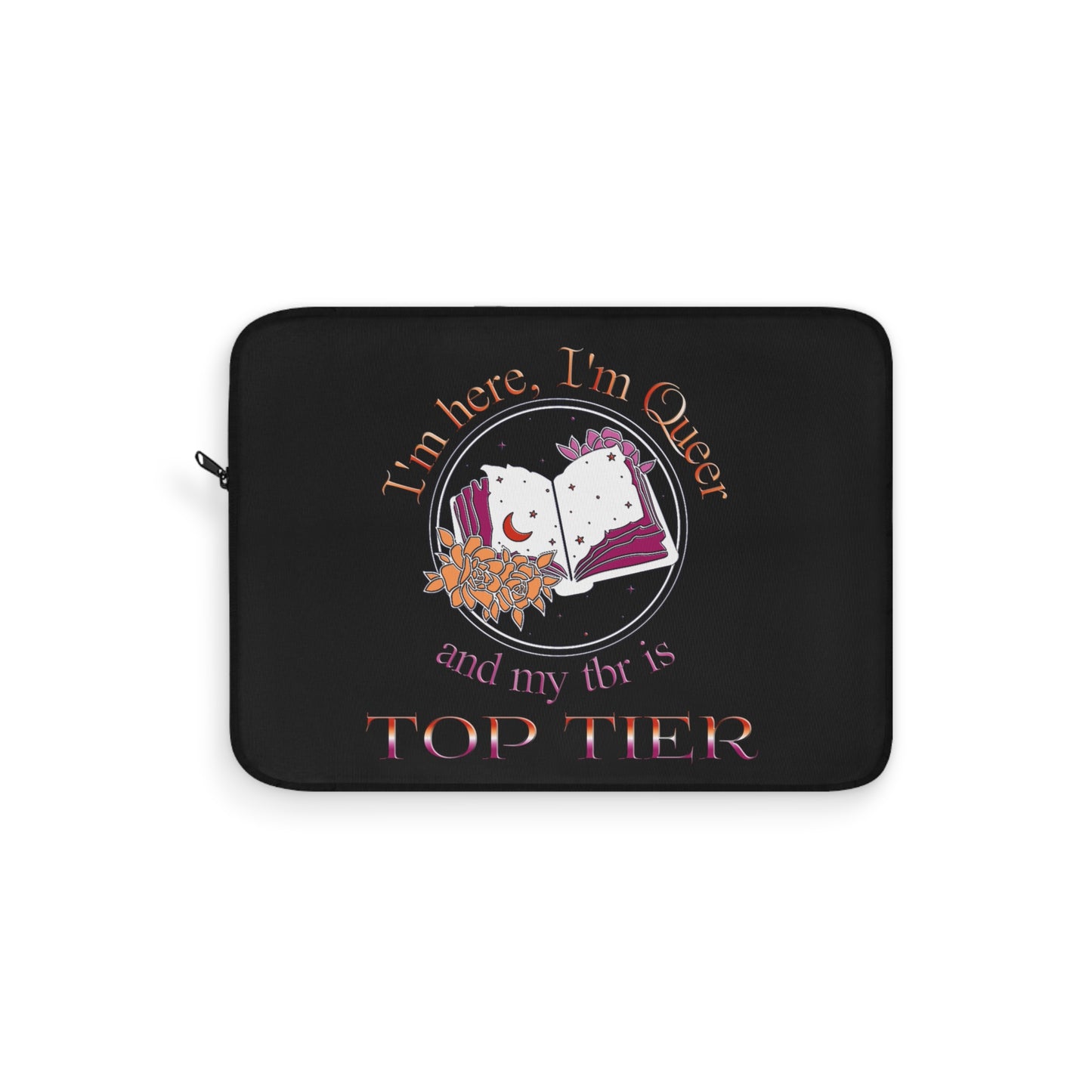 Top Tier TBR - Lesbian Pride - Laptop Sleeve